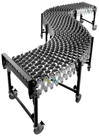 福來(lái)輪伸縮輸送機(jī)，旋轉(zhuǎn)輪伸縮輸送機(jī)