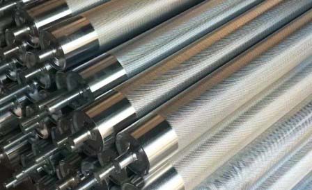 輥筒滾花加工廠家，輥筒鍍鋅加工，重型輥筒加工